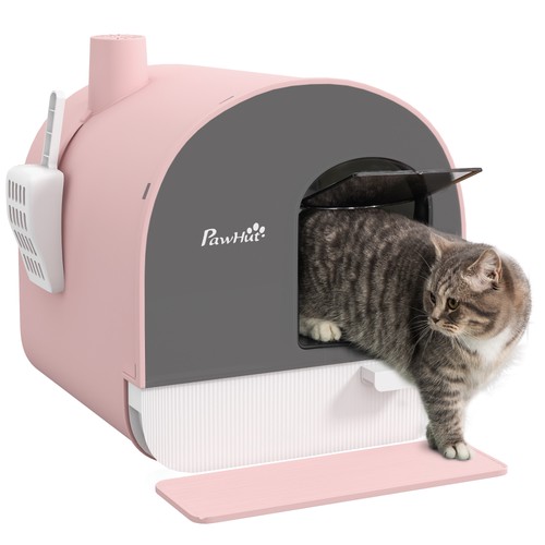 Pawhut cat litter box kitten - litter,
