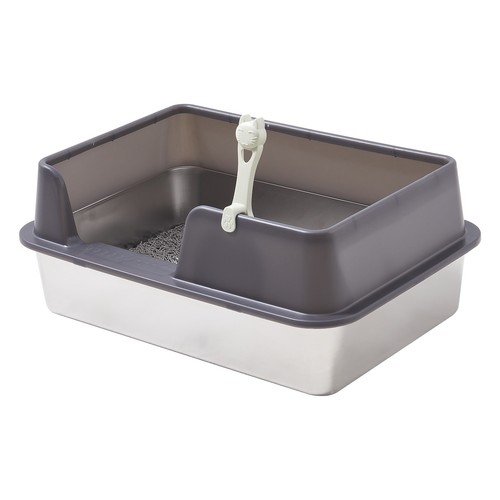 Stainless steel litter - stainless, box