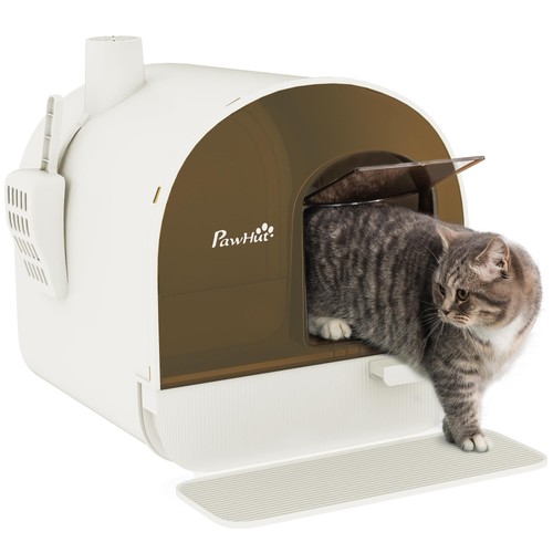 Pawhut cat litter box - litter, kitten