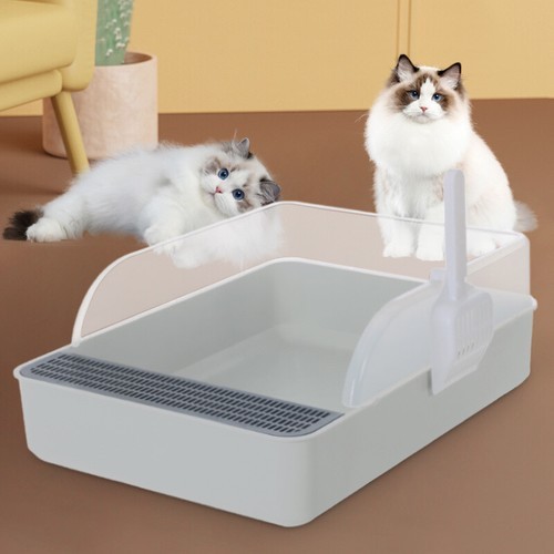 Large open cat litter - open,