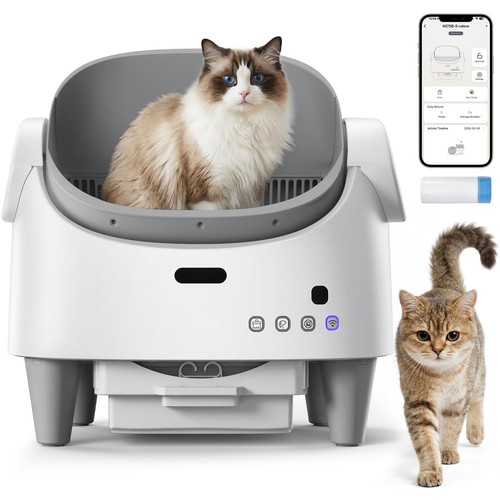 Automatic self cleaning cat - automatic, self-cleaning