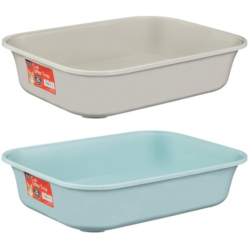 Cat litter tray - cat, plastic