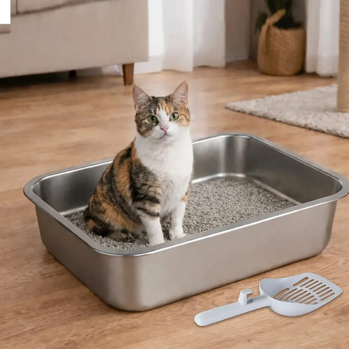 Skylos cat litter box - cat,