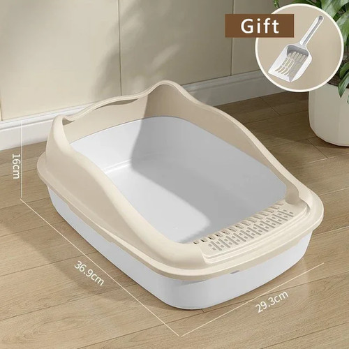 Cat bedpans litter box - litter,