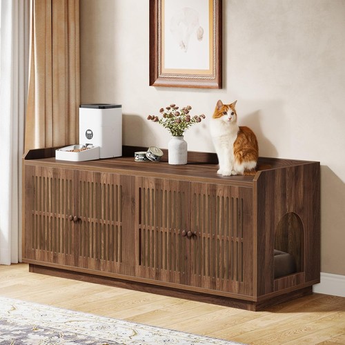Cats litter box enclosure - 2,