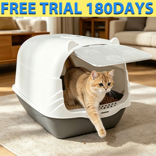 Large cat litter tray - tray, box