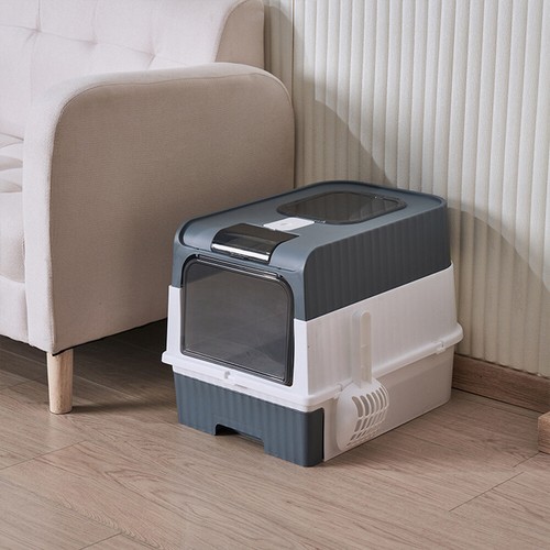 Kitten cat litter box drawer - litter,