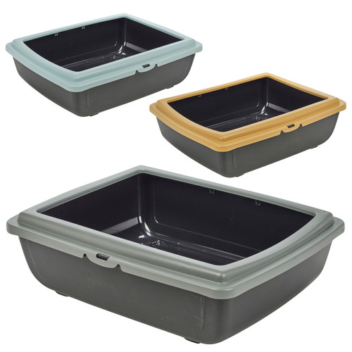 Large open cat litter - open,