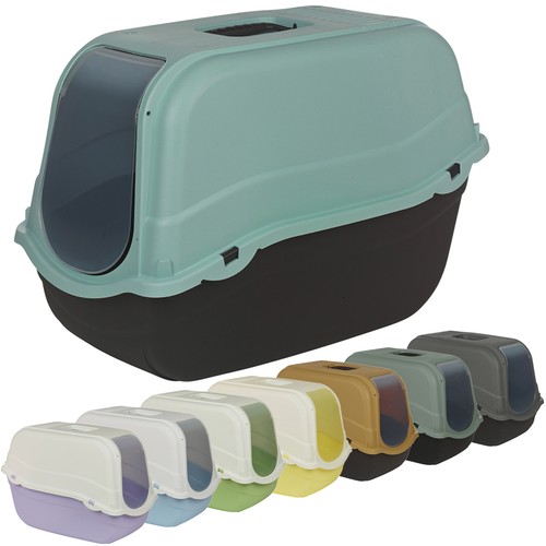 Hooded enclosed cat litter - cat,