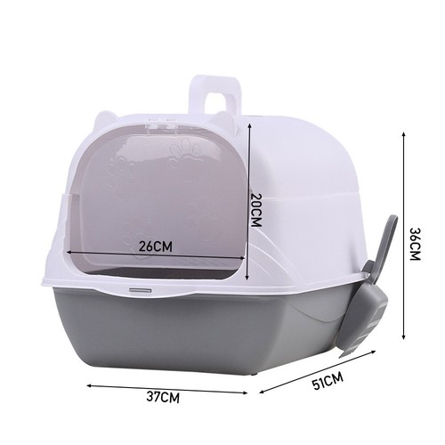 Hooded cat litter - cat,