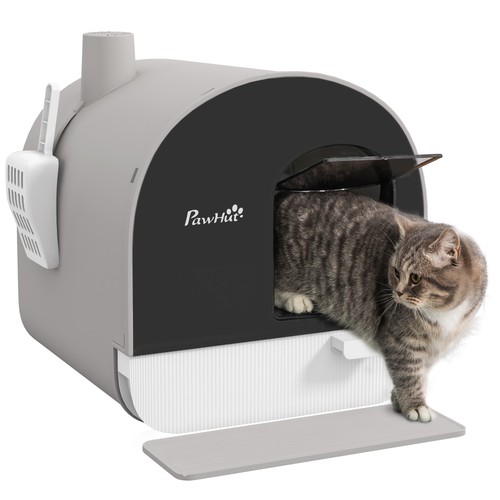 Pawhut cat litter box - box, kitten