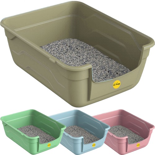 Large cat kitten litter tray - cat,